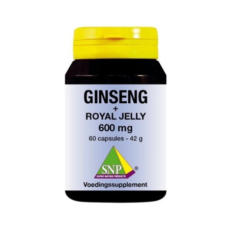 Ginseng royal jelly 600 mg