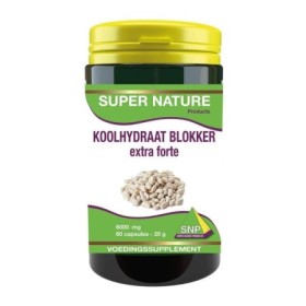 Koolhydraat blokker extra forte 6000 mg