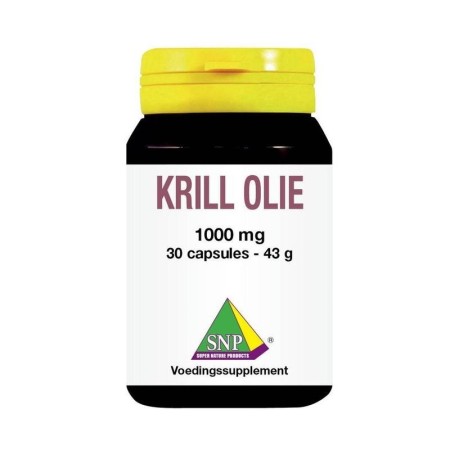 Krill olie 1000 mg one a day