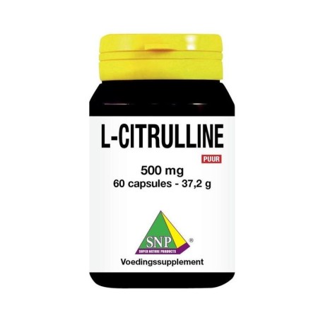 L citrulline 500 mg puur
