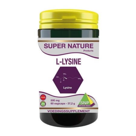 L lysine 500 mg puur