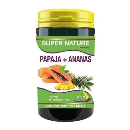 Papaja ananas 400 mg