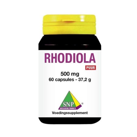Rhodiola 500 mg puur