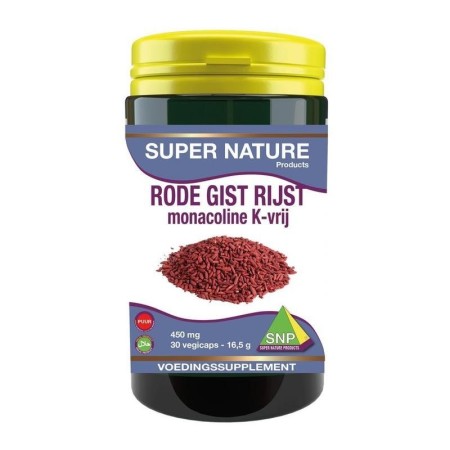 Rode gist rijst monacoline k vrij