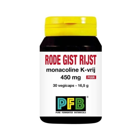 Rode gist rijst monacoline k vrij puur