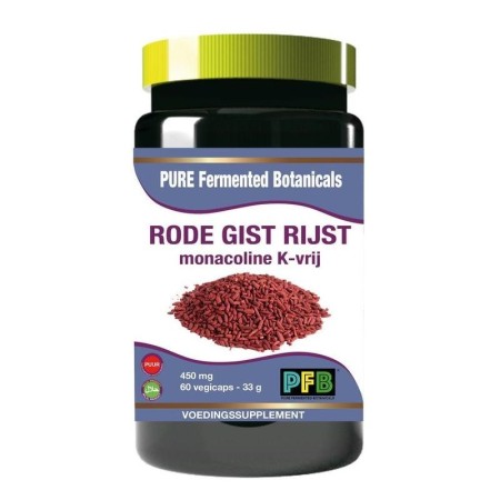 Rode gist rijst monacoline k vrij puur