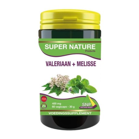 Valeriaan melisse 400 mg puur