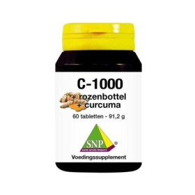 Vitamine c rozenbottel curcuma 1000mg