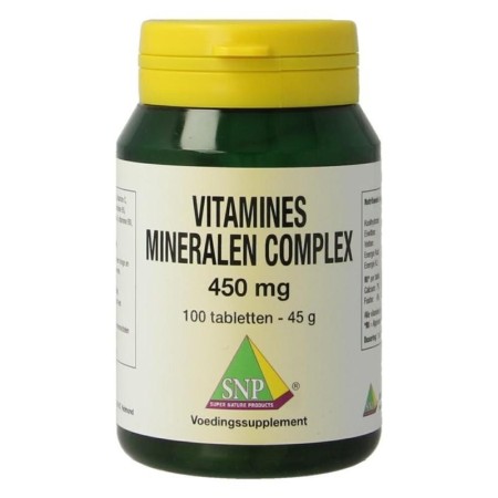 Vitamines mineralen complex 450mg