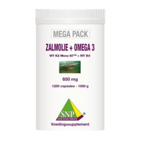 Zalmolie & omega 3 megapack