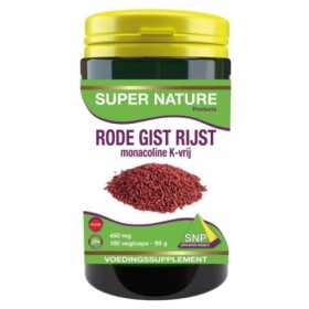 Rode gist rijst monacoline k-vrij