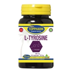 L-tyrosine 450 mg puur