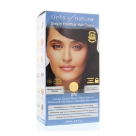 2n natuurlijk zeer donker bruin