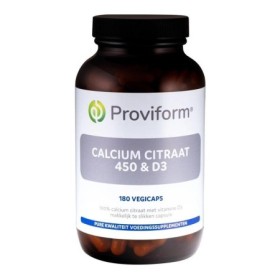 Calcium citraat 450 & d3 180vcaps