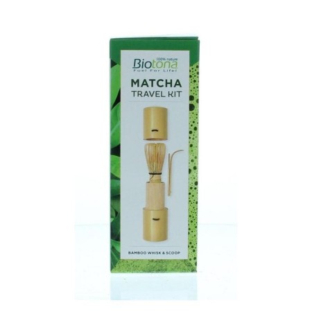 Biotona travel kit bamboo whisk set