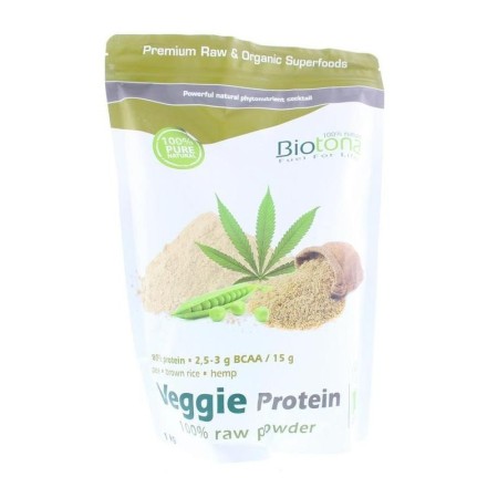 Biotona veggie protein raw 1000 g bio