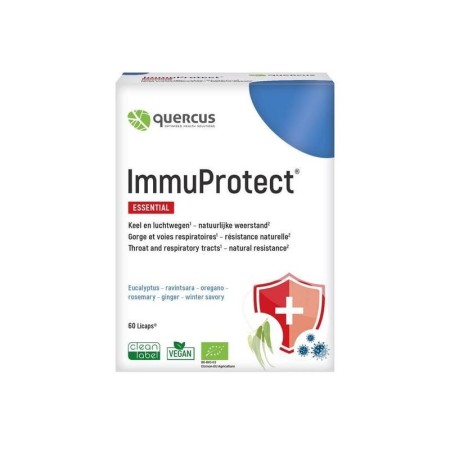 Quercus immuprotect essential 60caps bio