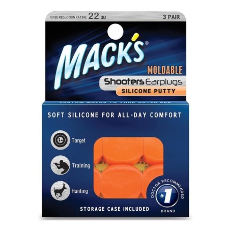 Mack's shooter moldable orange