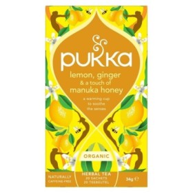 Lemon, ginger & manuka honey