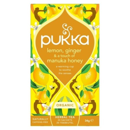 Lemon, ginger & manuka honey