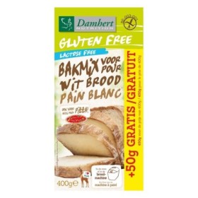 Gluten free bakmix wit brood lactos free