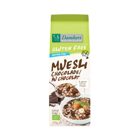 Gluten free muesli chocolade bio