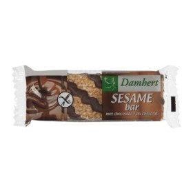 Traditional sesambar chocolade