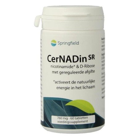 Cernadin sr nicotinamide d-ribose 760mg
