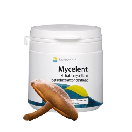 Mycelent shiitake-mycel 1mg betagluc con