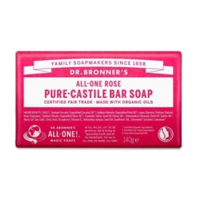Barsoap rose + houten zeephouder cadeau