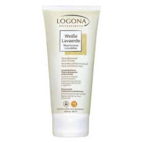 White kaolin lotus flower wash cream