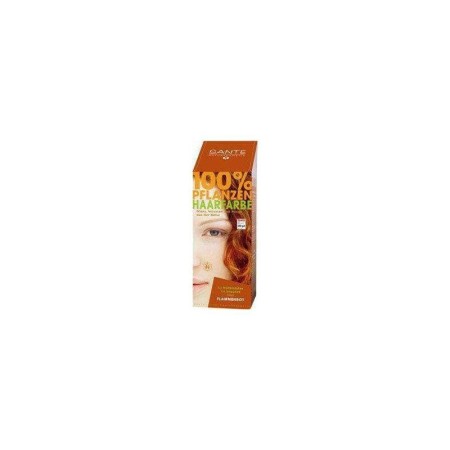 Plantbased hair color - flame red