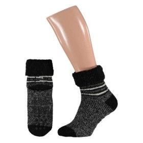 Slofsok zwart motief 43-46
