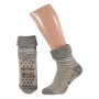 Slofsok beige motief 39-42