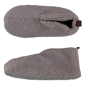 Damesslof teddy grijs 37/38