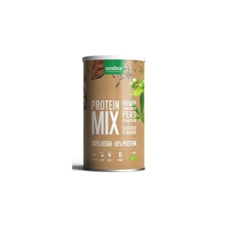 Veg prot erwt/zonnebl/hemp/cacao bio