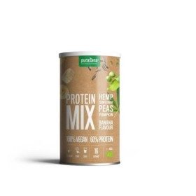 Veg prot erwt/zonnebl/hemp/banaan bio