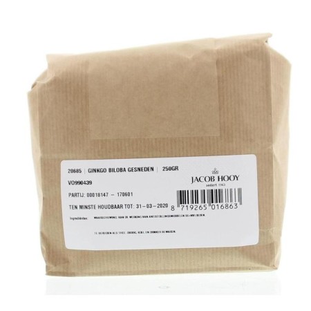 Ginkgo biloba gesneden