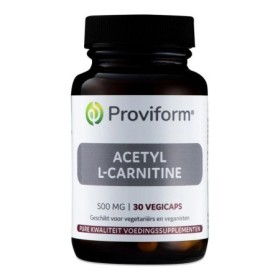 Acetyl l-carnitine 500 mg 30vcaps