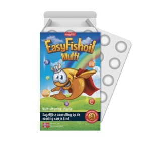 Easyfishoil multi 30kauwbare gellies