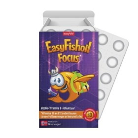 Easyfishoil focus 30kauwbare gellies