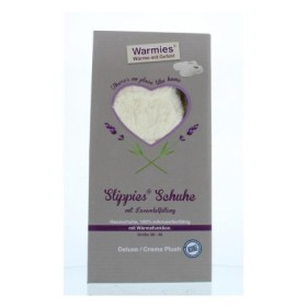 Slippies mt 4-7 creme plush **