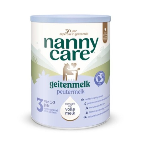 Nannycare peuter geitenmelkvoeding