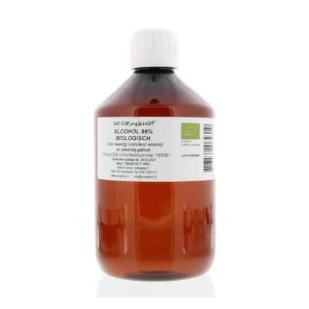 Alcohol 96% bio