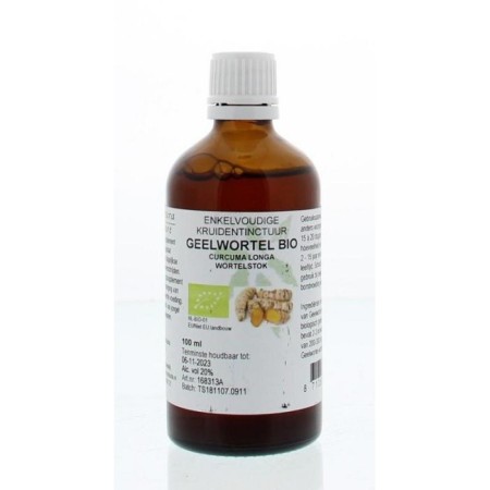 Curcuma longa rhiz/geelwortel bio