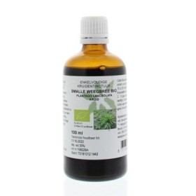 Plantago lanceol hrb/smalle weegbree bio