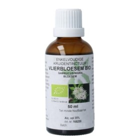 Sambucus nigra flor/ vlierbloesem bio
