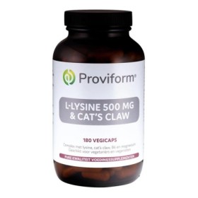 L-lysine 500mg & cat's claw 180vcaps