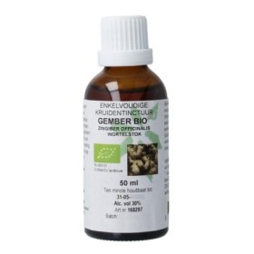 Zingiber officinale rhiz/gember bio