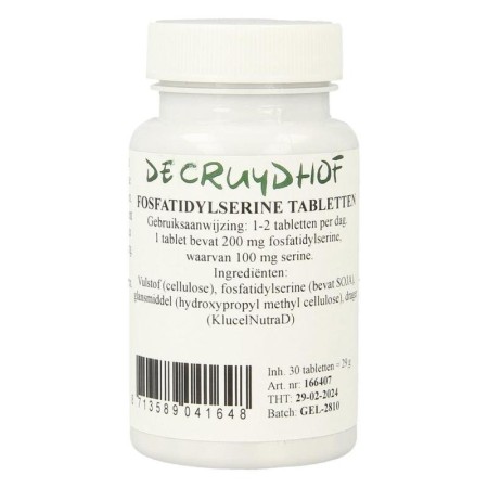 Fosfatidylserine tabletten